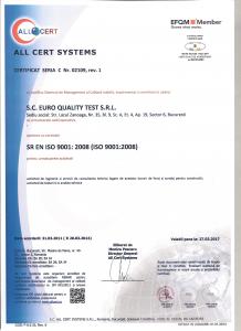 Recertificarea Sistemului de Management de Calitate
